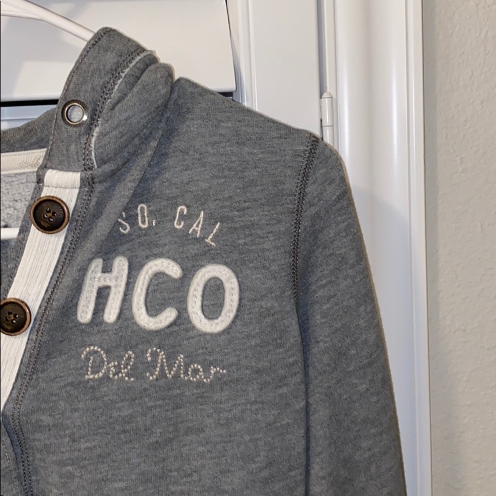 💫GRAY HOLLISTER SWEATSHIRT